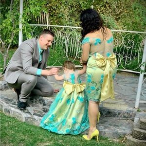 Mommy and baby match dresses sets of 2